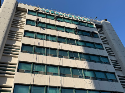 경기도 부천시 건물 외벽 청소